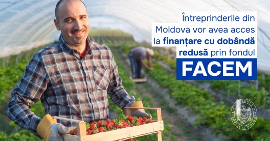 Întreprinderile mici și mijlocii din Moldova vor avea acces la un fond de creditare cu dobândă redusă, susținut de stat