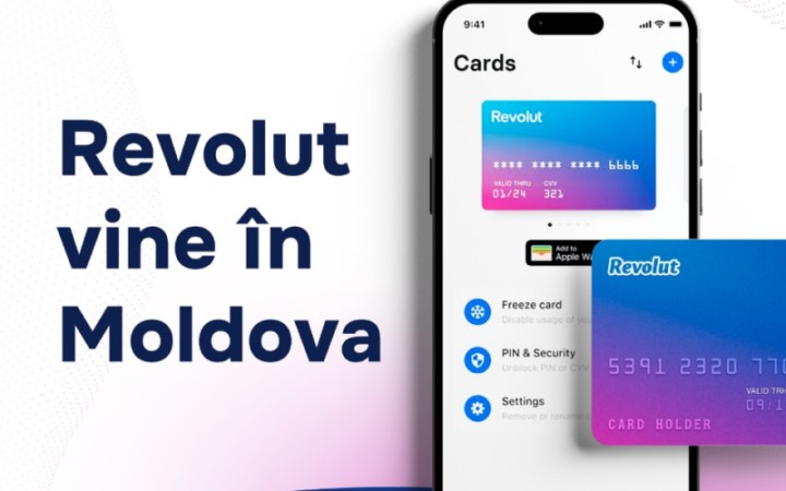 Revolut lansează versiunea Lite în Moldova și alte două piețe