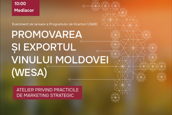 USAID oferă granturi pentru diversificarea piețelor de export a Vinului Moldovei