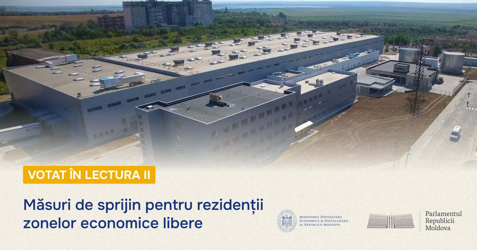 Votat în lectură finală: Facilități fiscale pentru rezidenții zonelor economice libere