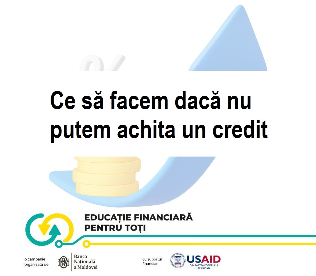 Ce să facem dacă nu putem achita un credit