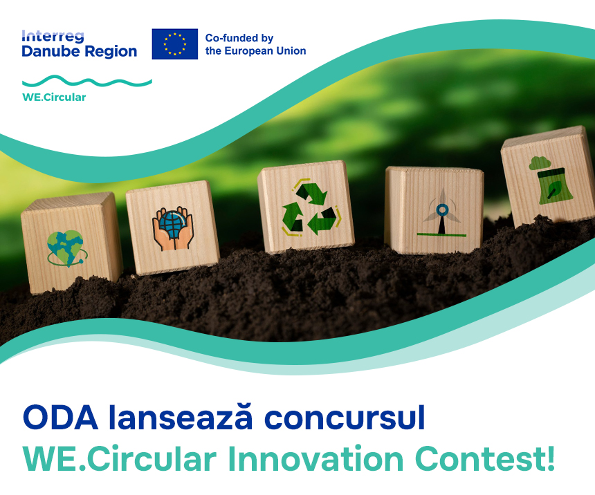 Lansarea Concursului WE.Circular Innovation Contest – Aplică acum!