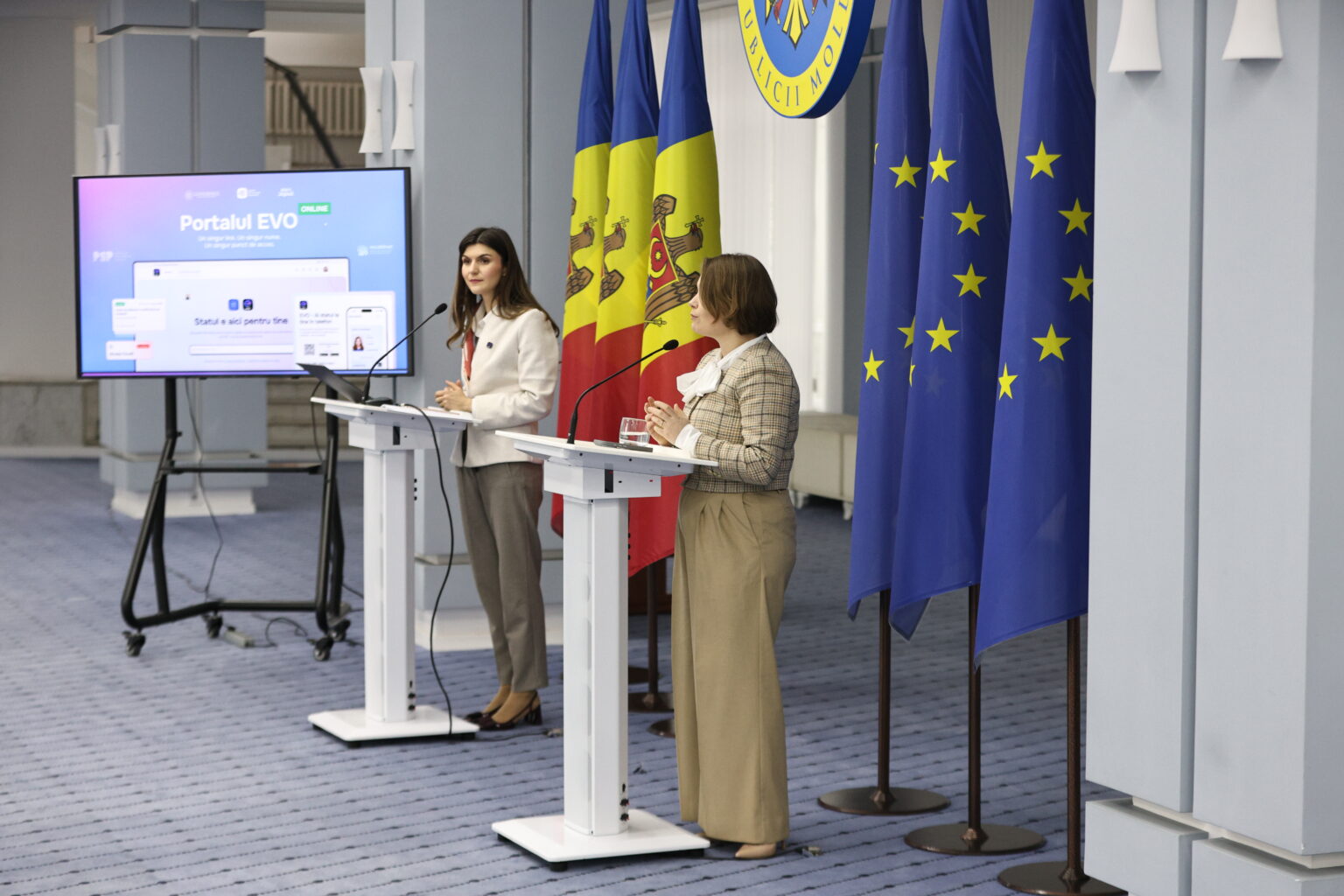 Portalul guvernamental integrat EVO a fost lansat!