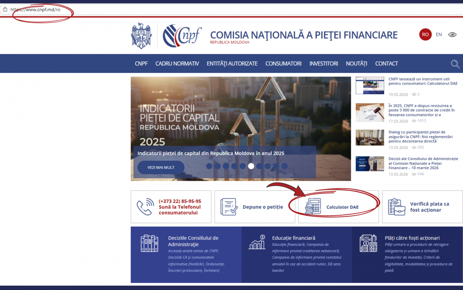 CNPF lansează un instrument util pentru consumatori: Calculatorul DAE